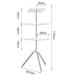Baby Clothes Drying Rack - Rotating Stand