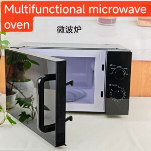 20L/25L Home Multi‑function Microwave Oven with Mechanical Knob & Turntable