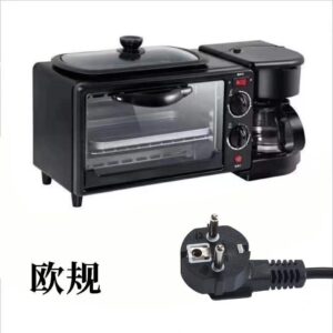 3-in-1 Breakfast Machine - Sandwich Maker & Toast Oven